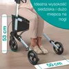 Składany i lekki rollator ELONEO z siedziskiem, lekki Podgląd zdjęcia produktu 4
