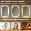 S'AFIELINA 70×45 cm Wandspiegel LED – Badspiegel mit Produktbild-Vorschau 4