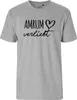 Huuraa Herren T-Shirt Amrum verliebt XL Sport Grey Bio Produktbild-Vorschau 2