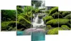 Bild auf Leinwand - Leinwandbild - Park Wasserfall Wasser - Produktbild-Vorschau 1