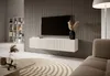 Selsey TV-Lowboard Veldio, blanc, avec façade fraisée, Voir les images du produit 2
