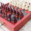 Faltbare Vintage chinesische Schachspiel Brettspiel Produktbild-Vorschau 3