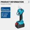 Drillpro Akku Gartenwerkzeug Set 3in1 mit 8 Zoll Kettensäge Produktbild-Vorschau 7