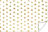 MuchoWow® Poster Gold - Weiß - Tupfen - Muster 60x40 cm - Produktbild-Vorschau 1