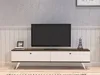 Skye Decor, Paris - White, Walnut, TV-Schränke, Weiß, 160 x Produktbild-Vorschau 2