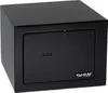 Möbeltresor Doppelbartschloss HMF 49216 23 x 17 x 17 cm Schwarz geschlossen Produktbild-Vorschau