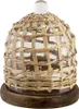 Clayre & Eef Glocke Ø 18x23 cm Braun Glas Produktbild-Vorschau 1