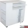 Küchenschrank Thekla Weiß 80x76x40 cm mit ausziehbarem Produktbild-Vorschau 4