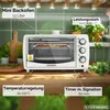 Steinborg Mini Backofen 13 Liter | Pizzaofen | 60°-250°C | Produktbild-Vorschau 2