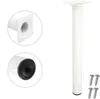 4er Set Möbelstützen Weiß Möbelbeine Höhe 350mm Möbelfüße Produktbild-Vorschau 2