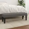 vidaXL Lavica sivá 100x30x30 cm Imitácia kože Náhľad obrázku produktu 2
