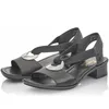 Sandales pour femmes Rieker 62662-01 schwarz 42 Voir les images du produit 23
