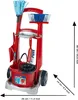 Theo Klein Vileda cleaning trolley + vakuum cleaner - Rot Produktbild-Vorschau 7
