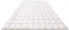 A white quilted duvet laid out flat on a white background. Náhled obrázku produktu