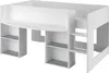 Lit mezzanine Parisot Pirouette 1, blanc/gris ou rose, 90 x Voir les images du produit 19