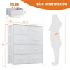 Sweetcrispy Kommode mit Stoffschubladen , Chest of Drawers Produktbild-Vorschau 2