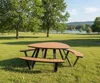 Lesli Living Picknick-Set Arezzo / 3 Bänke mit Tisch ø 230 Produktbild-Vorschau 13