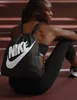 Nike Heritage Drawstring Bag Black/Black/White 10 L Sáček Náhled obrázku produktu 28