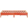 The Living Store Massivholzbett Wachsbraun 150x200 cm Produktbild-Vorschau 6