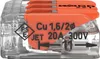 WAGO 221-413 Zacisk przyłączeniowy, 3-komorowy - Zawartość: Podgląd zdjęcia produktu 4