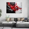 Leinwandbild Rot-Schwarz 3D-Abstraktion 100x70 Feeby Rot Produktbild-Vorschau 2