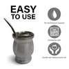 Yerba Mate Tee Set mit Edeltahls mate becher - Mate-tee mit Produktbild-Vorschau 6