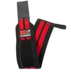 Gorilla Wear Wrist Wraps Pro - Schwarz/Rot Produktbild-Vorschau 5