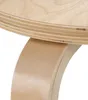 Hocker - H 45 cm - Beige - Birkenschichtholz Produktbild-Vorschau 3