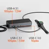 Satechi Triple 4K Display Kabelgebunden Dock Schwarz, Produktbild-Vorschau 17