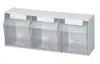Lockweiler Klarsichtmagazin H 242 x B 600 x T 203 mm weiß - Produktbild-Vorschau 5