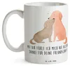 Mr. & Mrs. Panda Kaffeetasse Beste Freundin - Weiß - Produktbild-Vorschau 3