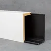 Befestigung für Rohrsockelleiste 200 mm schwarz Produktbild-Vorschau 3