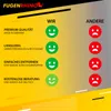 A marketing image comparing 'Us' (Wir) with 'Others' (Andere) using smiley faces to highlight product features. Produktbild-Vorschau