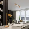Plafón KARBON 6L zlatý 6xGU10 10W hliník 16,5x6,5x117cm Náhled obrázku produktu 18
