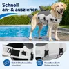 Hunde Schwimmweste Hai, mit Rückenflosse, verstellbar, Pet Produktbild-Vorschau 7