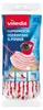 Vileda Microfibre & Power, Wischbezug, Rot, Weiß, Faser, 1 Produktbild-Vorschau 1
