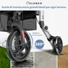 ELONEO 2in1 carrozzina rollator pieghevole e leggera con Anteprima dell’immagine prodotto 7