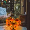 Halloween Deko Innen Kürbis Beleuchtet 3er Set LED Produktbild-Vorschau 6