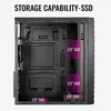ATX Semi-Tower Rechner Aerocool STREAK RGB USB 3.0 Schwarz Produktbild-Vorschau 13