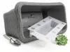 BAMA PAGLIA Blumenkasten mit Wasserspeicher, Anthrazit, 40 Produktbild-Vorschau 3