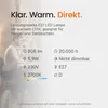 Osram Led-Leuchtmittel Led Classic A 60 Fil P 827 Fr E27 Produktbild-Vorschau 3