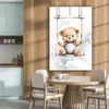 MuchoWow® - Leinwandbilder - Bär - Baby - Tier - Kinder, Produktbild-Vorschau 5