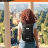 Ultraleichter Faltbarer 10L Rucksack Schwarz - Outdoor Produktbild-Vorschau 6