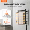 VEVOR radiátorový sušák ručníků, vyhřívaný držák ručníků se Náhled obrázku produktu 2