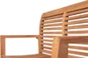 Teakholz - bene living - Gartenbank Derby 120 cm Produktbild-Vorschau 3