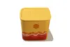 TUPPERWARE Quadro 2,1 L jaune orange avec motif A152 Boîte Voir les images du produit 2