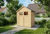 WOODTEX Naturbelassen 180 x 120 cm Gartenhaus Sylta 1, 14 Produktbild-Vorschau 7