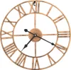 vidaXL Horloge murale métal 40 cm Golden Voir les images du produit 1