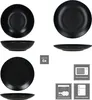 set di piatti da 18 pezzi Panther black 6 persone Anteprima dell’immagine prodotto 5