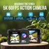 Strex Caméra d'action 5K 50MP - 60FPS / Étanche 30M / WiFi Voir les images du produit 2